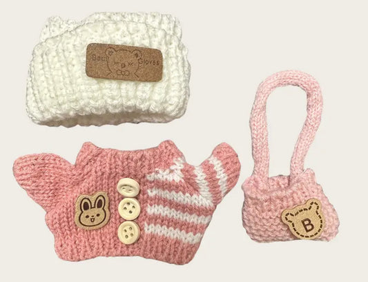 Modische Kleidung für Lafufu Puppen (keine Puppe)